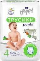 Photos - Nappies Bella Baby Happy Pants Maxi 4 / 12 pcs 