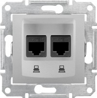 Photos - Socket Schneider Sedna SDN4600160 silver