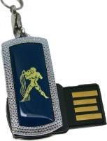 Photos - USB Flash Drive Uniq Zodiak Mini Aquarius 64 GB