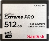 Memory Card SanDisk Extreme Pro CFast 2.0 512 GB