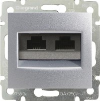 Photos - Socket Legrand Valena Classic 770231 gray