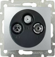 Photos - Socket Legrand Valena Classic 770136 silver