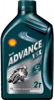 Engine Oil Shell Advance VSX 2T 1L 1 L