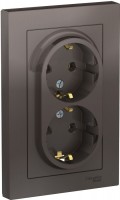 Photos - Socket Schneider AtlasDesign ATN000624 bronze