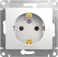 Photos - Socket Schneider Glossa GSL000143 white