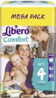 Photos - Nappies Libero Comfort 4 / 82 pcs 