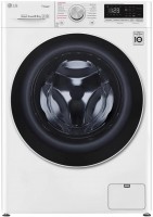 Photos - Washing Machine LG AI DD F4V5VS0W white