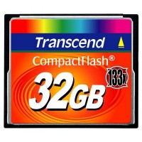 Photos - Memory Card Transcend CompactFlash 133x 32 GB