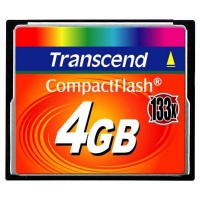 Memory Card Transcend CompactFlash 133x 4 GB