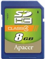Photos - Memory Card Apacer SDHC Class 4 8 GB