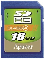 Photos - Memory Card Apacer SDHC Class 4 16 GB