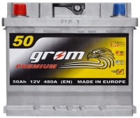 Photos - Car Battery GROM Premium (6CT-50LL)