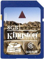 Photos - Memory Card Kingston SDHC Class 6 8 GB