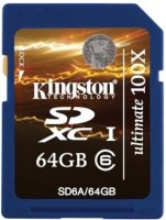 Photos - Memory Card Kingston SDXC Class 6 64 GB