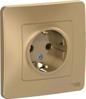 Photos - Socket Schneider Blanca BLNRS001014 brown