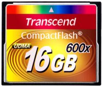 Photos - Memory Card Transcend CompactFlash 600x 16 GB