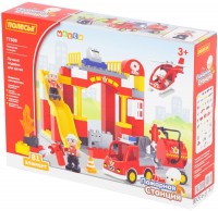 Photos - Construction Toy Polesie Fire Station 77509 