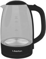 Photos - Electric Kettle Liberton LEK-1707 2000 W 1.7 L  black