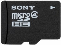 Memory Card Sony microSDHC Class 4 4 GB