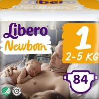 Photos - Nappies Libero Newborn 1 / 84 pcs 
