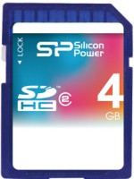 Photos - Memory Card Silicon Power SDHC Class 2 4 GB