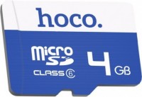 Photos - Memory Card Hoco microSDHC Class 6 4 GB