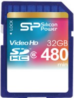Memory Card Silicon Power SDHC Video HD Class 6 32 GB