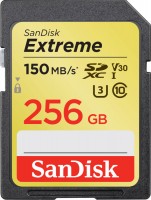 Memory Card SanDisk Extreme SDXC Class 10 UHS-I U3 150MB/s 256 GB