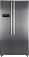 Photos - Fridge Ergo SBS-521 S stainless steel