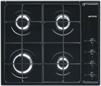 Photos - Hob Smeg S64SN black