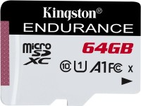 Photos - Memory Card Kingston High-Endurance microSD 64 GB
