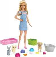 Doll Barbie Play and Wash Pets FXH11 