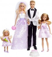 Photos - Doll Barbie Wedding Gift Set DJR88 