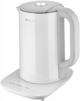 Photos - Electric Kettle Amica KM 6011 1800 W 1.5 L  white