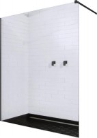 Photos - Shower Screen Radaway Modo New Black I 130 