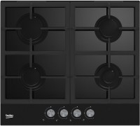 Photos - Hob Beko HILG 64225 S black