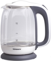 Photos - Electric Kettle SONNEN KT-1792 2200 W 1.7 L  white