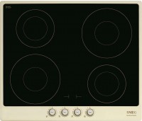 Photos - Hob Smeg SI764POM beige