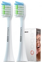 Photos - Toothbrush Head Lebooo Color White 2pcs 