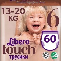 Photos - Nappies Libero Touch Pants 6 / 60 pcs 