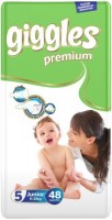 Photos - Nappies Giggles Premium 5 / 48 pcs 