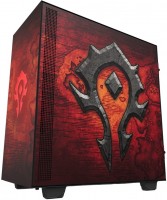 Photos - Computer Case NZXT H510 Horde red