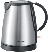 Photos - Electric Kettle Severin WK 3348 1350 W 1 L  stainless steel