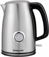 Photos - Electric Kettle Brayer BR1022 2150 W 1.7 L  stainless steel