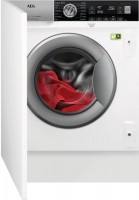 Photos - Integrated Washing Machine AEG L8FBE48SI 