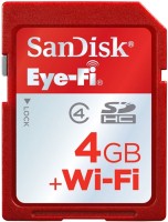 Photos - Memory Card SanDisk Eye-Fi SDHC 4 GB