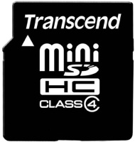 Photos - Memory Card Transcend miniSDHC Class 4 4 GB