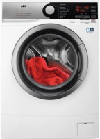 Photos - Washing Machine AEG L6SE47SRE white