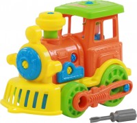 Photos - Construction Toy Polesie Parovoz 71255 