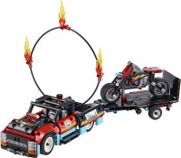 Construction Toy Lego Stunt Show Truck and Bike 42106 